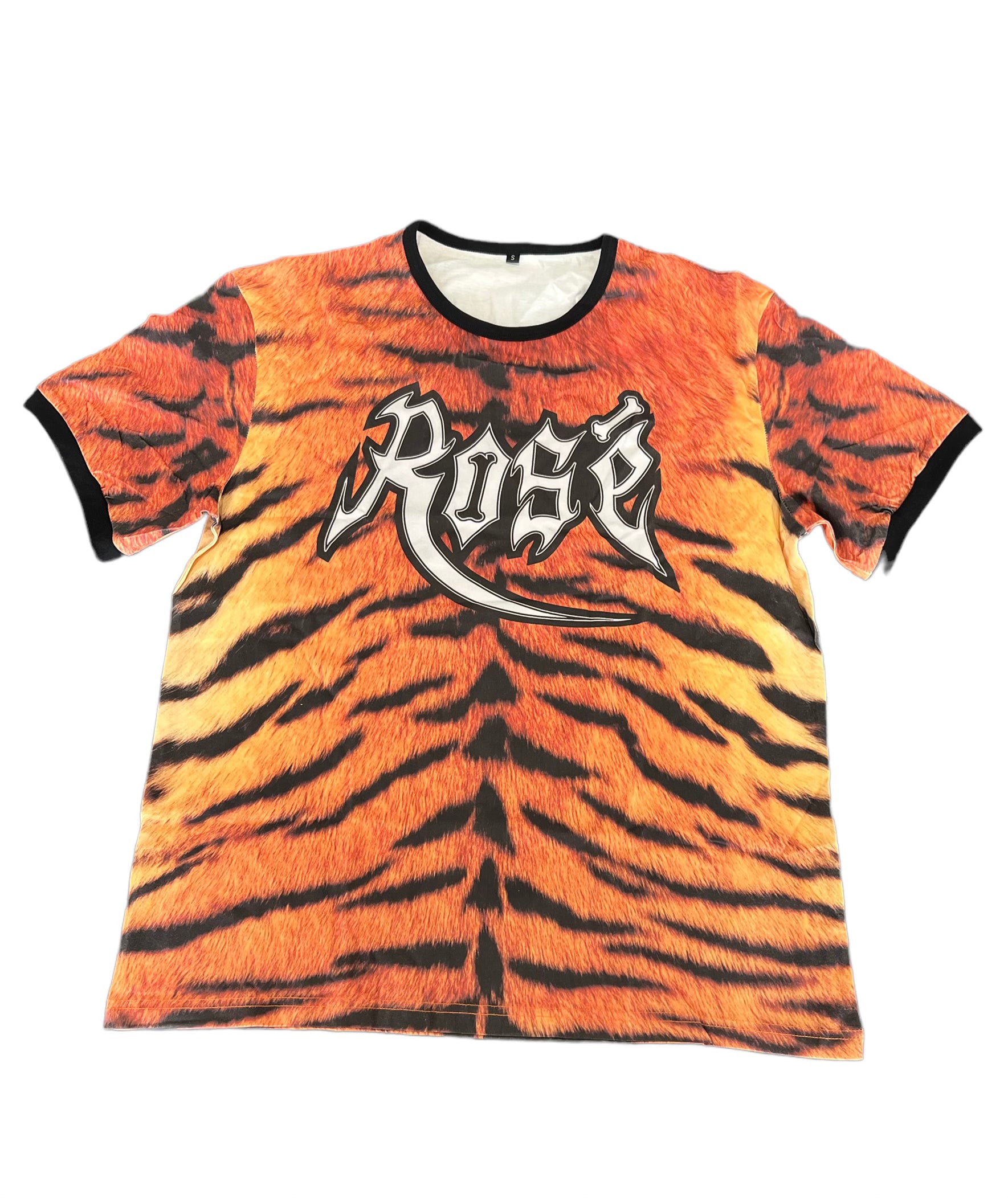 – Hey Rose Print Shirt World Tiger End Omg of