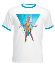 Load image into Gallery viewer, THE BEADED BITCH RINGER TEE
