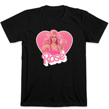 Load image into Gallery viewer, THE ROSÉ GRAPHIC TEE *BLACK*
